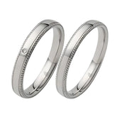 Rauschmayer Trauringe mit Briallant 0.005 ct. - 03174